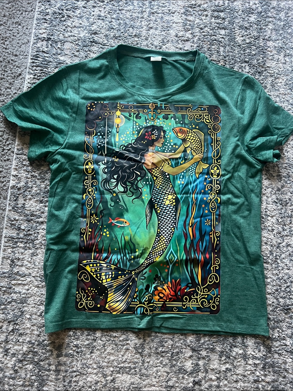 Dickies Emerald Green Mermaid Graphic Tee